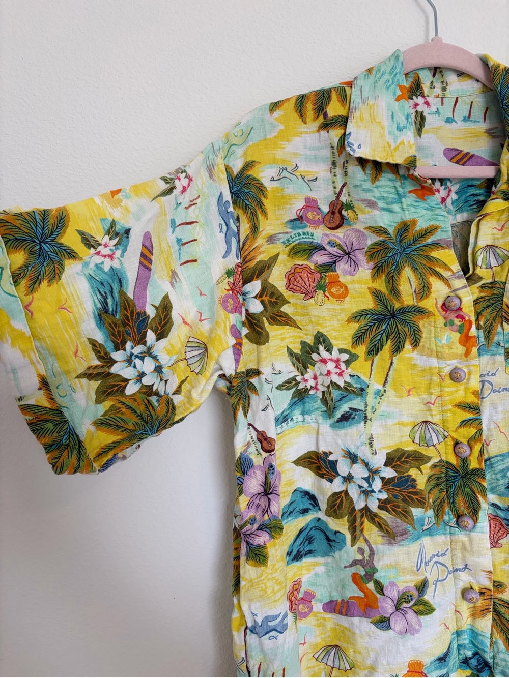 Alemais Holiday Hawaii Print Playsuit - Picture 7 of 12